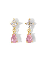 Load image into Gallery viewer, The Indi Pink Drop Earrings
