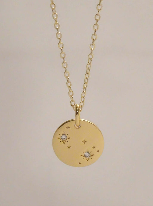 Gemini necklace, Gemini necklace silver, Gemini necklace constellations, Gemini necklace aesthetic, Gemini coin necklace, zodiac necklace, constellation necklace, star sign necklace gold, zodiac jewelry, zodiac pendant, layering necklaces gold