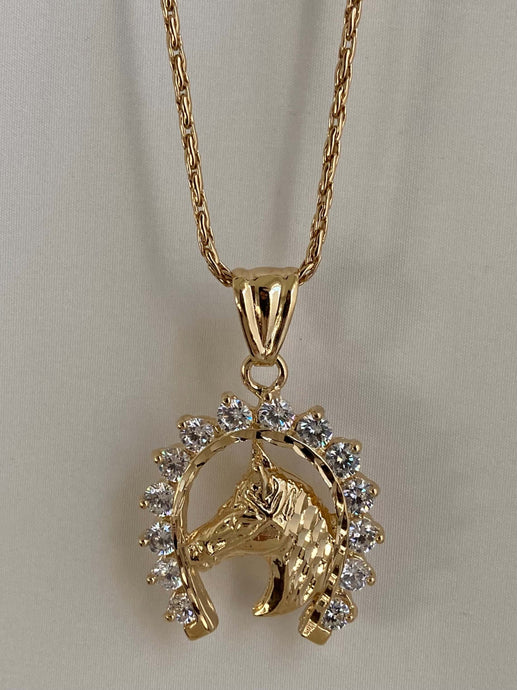 Horseshoe necklace, horseshoe necklace gold, horseshoe gold pendant, lucky horseshoe, Cubic Zirconia horseshoe, horse shoe necklace gold, horse shoe necklace simple, horse shoe necklace cowgirl, Vanessa mooney horseshoe necklace 