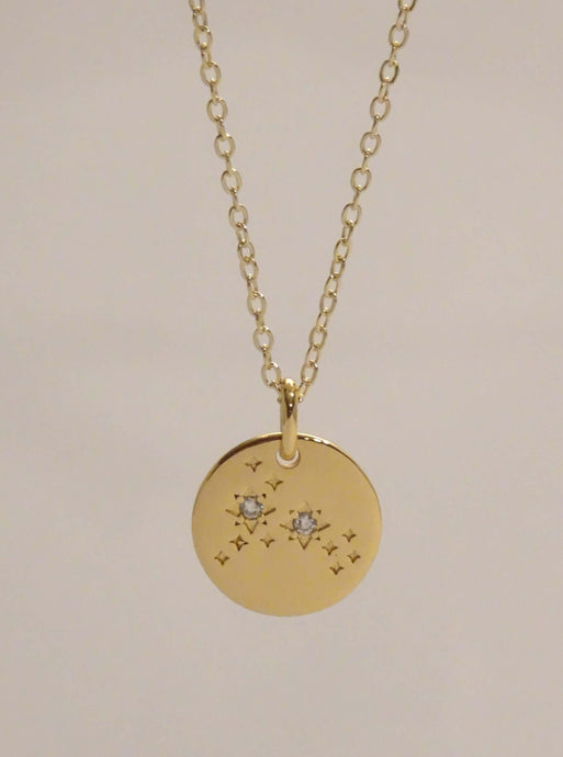 Pisces necklace, Pisces necklace silver, Pisces necklace constellations, Pisces necklace aesthetic, Pisces coin necklace, zodiac necklace, constellation necklace, star sign necklace gold, zodiac jewelry, zodiac pendant, layering necklaces gold